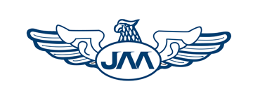 日本航空高等学校のロゴマーク。