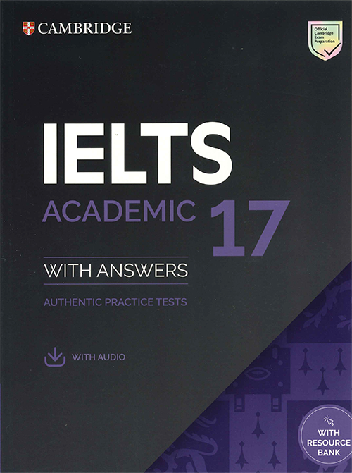 Cambridge公式問題集IELTS17の表紙