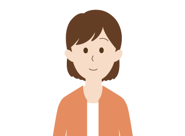 女性のイラスト