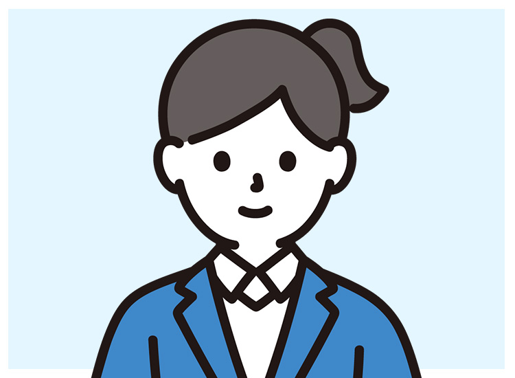 女性のイラスト